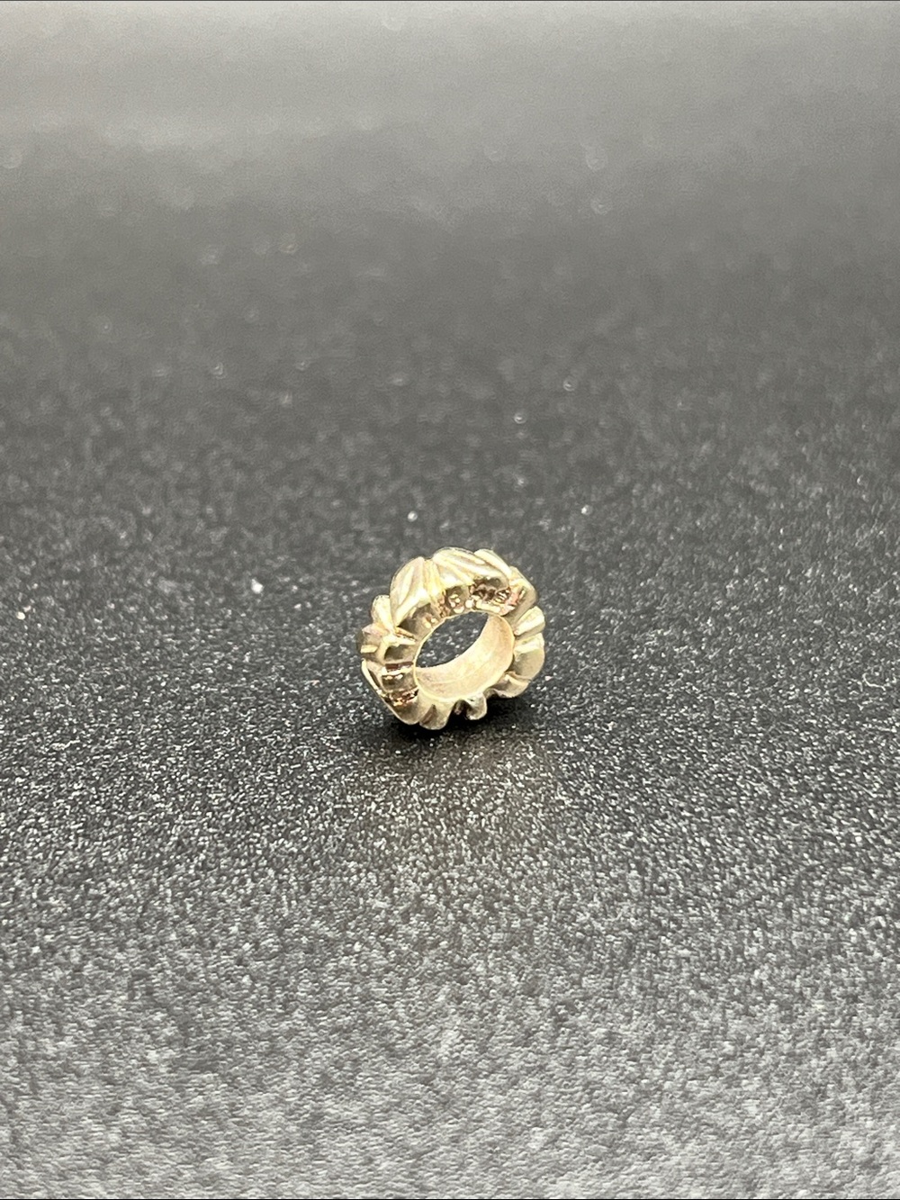 14kt solid gold pandora bead